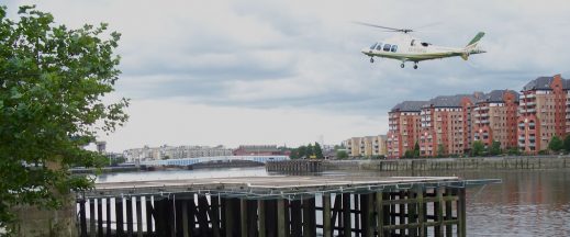 London Heliport Helicopter