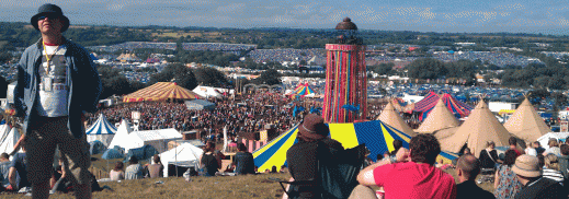 Glastonbury Helicopter