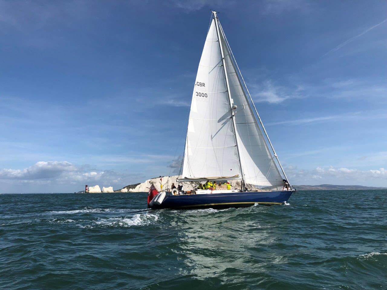 Sailing in the Solent