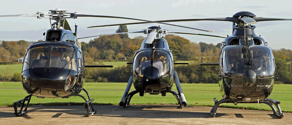 Helicopter transfer London