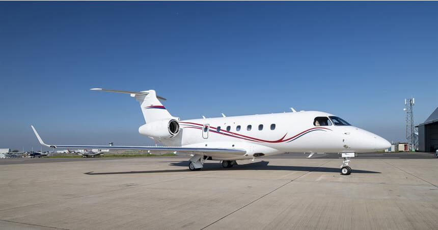 Legacy 500 private jet
