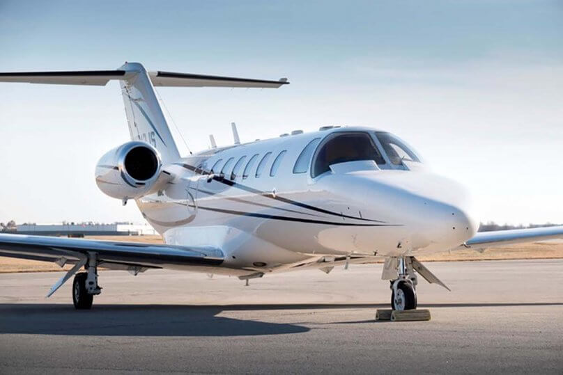 Citation Jet 2 on the tarmac