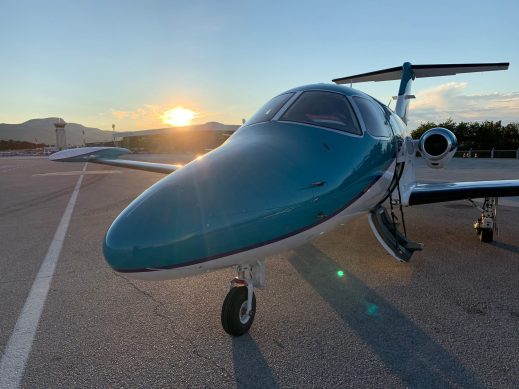 Eclipse 500 private jet