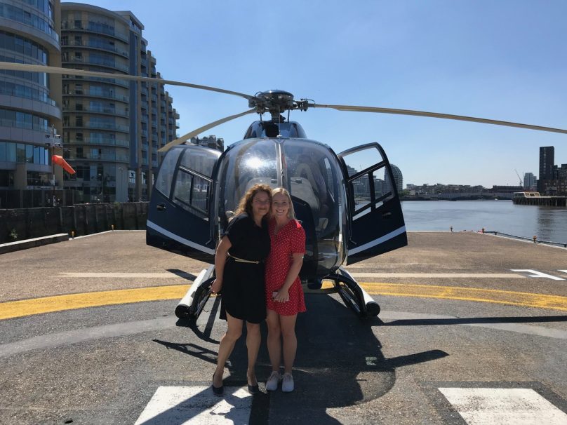 Battersea Heliport Passengers