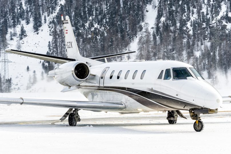 Citation XLS at Airport