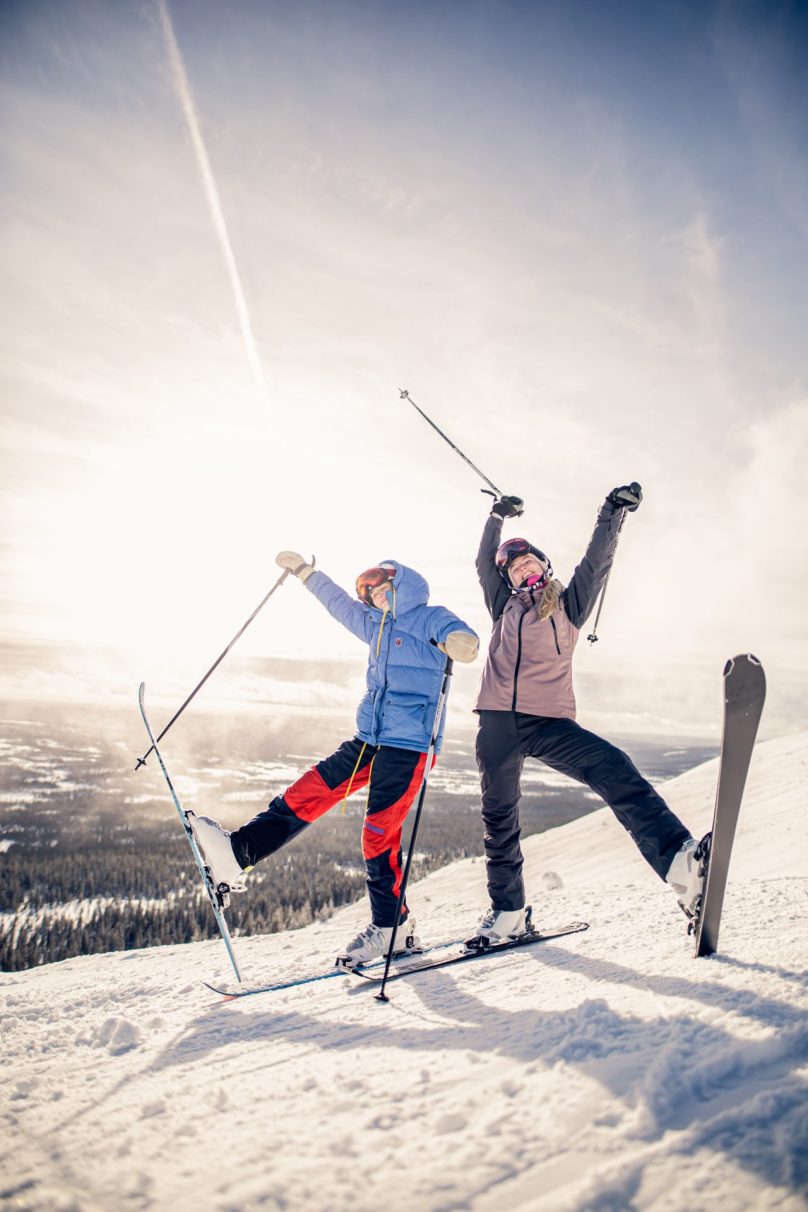 Ski holiday by private jet