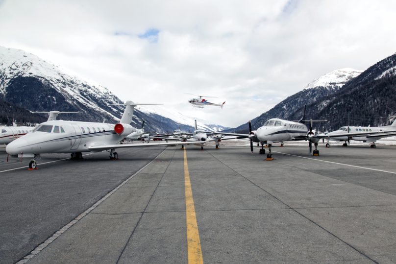 Helicopter charter chambery