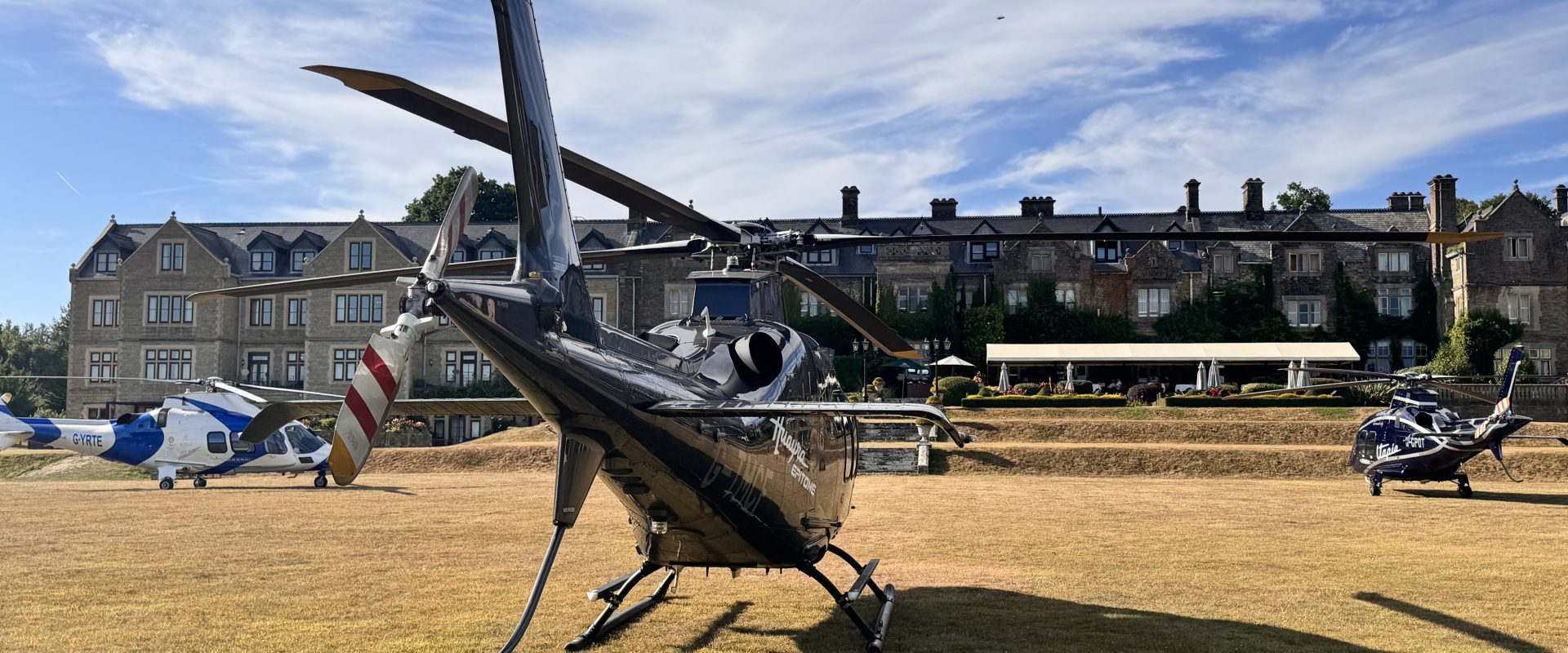 Charter-a ltd goodwood festival of speed helicopters