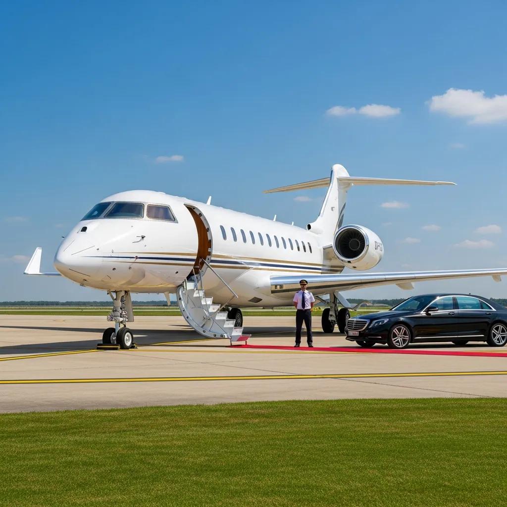 luxurious-private-jet-on-tarmac-representing-exclusive-air-travel-options-43b2075a-f513-43a9-b124-b26e72761501webp ► Charter-A Ltd Charter-a ltd luxurious private jet on tarmac representing exclusive air travel options