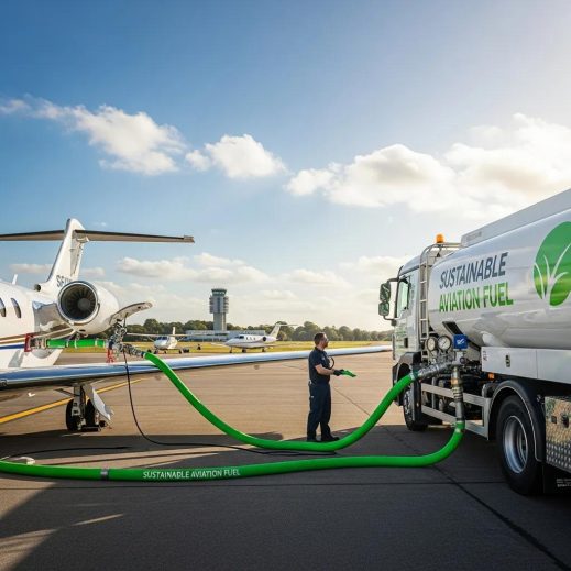 Charter-a ltd sustainable aviation fuel (saf) being uplifted — practical measures for lower‑carbon private flights