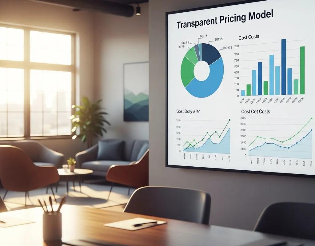 Digital price breakdown — transparent charter pricing made simple