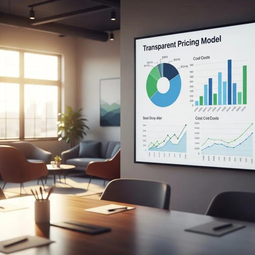 Digital price breakdown — transparent charter pricing made simple