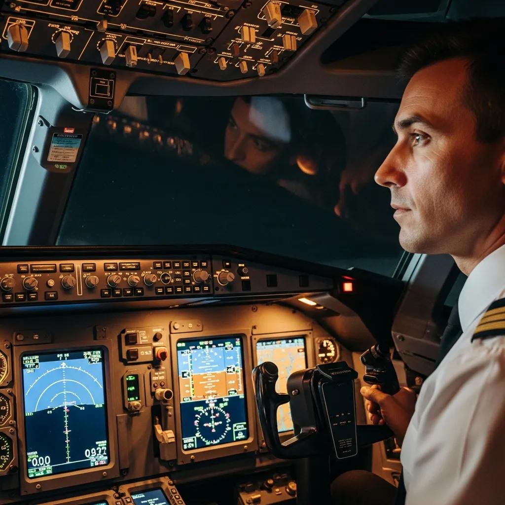 Charter-a ltd pilot in cockpit highlighting safety measures in executive air travel