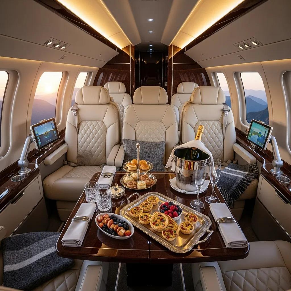 luxurious-helicopter-cabin-interior-showcasing-spacious-seating-and-gourmet-catering-d0da9f9d-aa35-4ffa-8544-1cbd0867b27bwebp ► Charter-A Ltd Charter-a ltd luxurious helicopter cabin interior showcasing spacious seating and gourmet catering