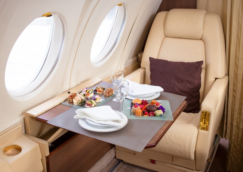 How Private Jet Catering Works What Can You Request